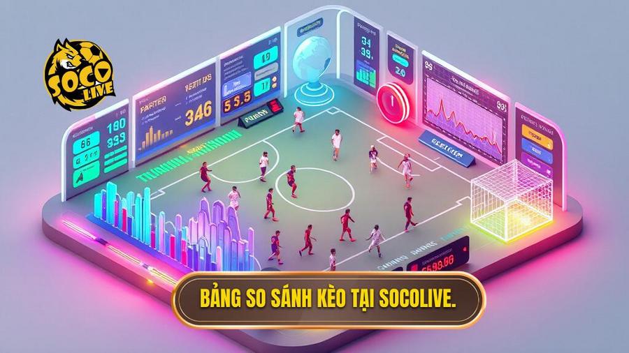 Bảng so sánh các loại kèo phổ biến tại Socolive soi kèo nhà cái