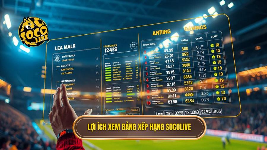 Ưu Điểm Vượt Trội Khi Xem Bảng Xếp Hạng Tại Socolive