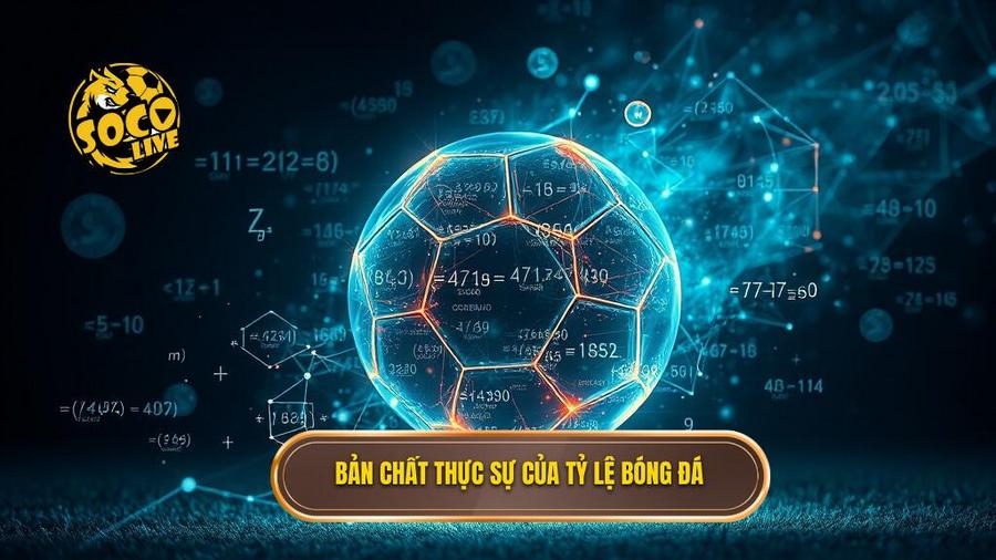 1. Bản chất thực sự của tỷ lệ bóng đá