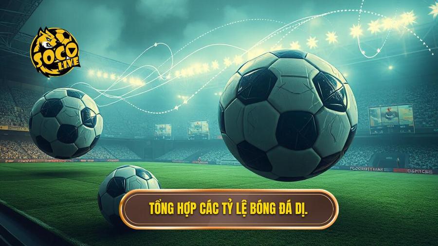 2. Tổng hợp các tỷ lệ bóng đá dị.