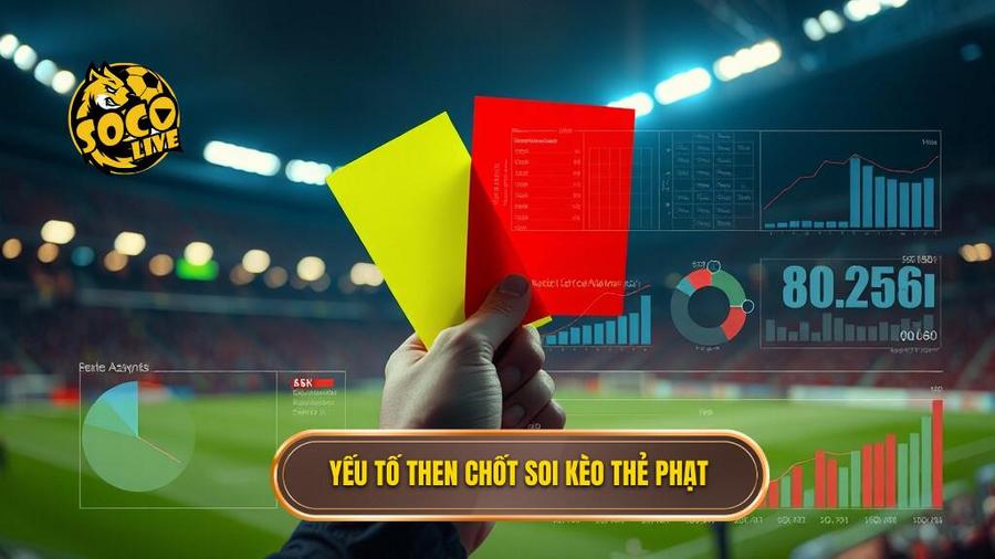 Phân tích các yếu tố then chốt khi soi kèo thẻ phạt