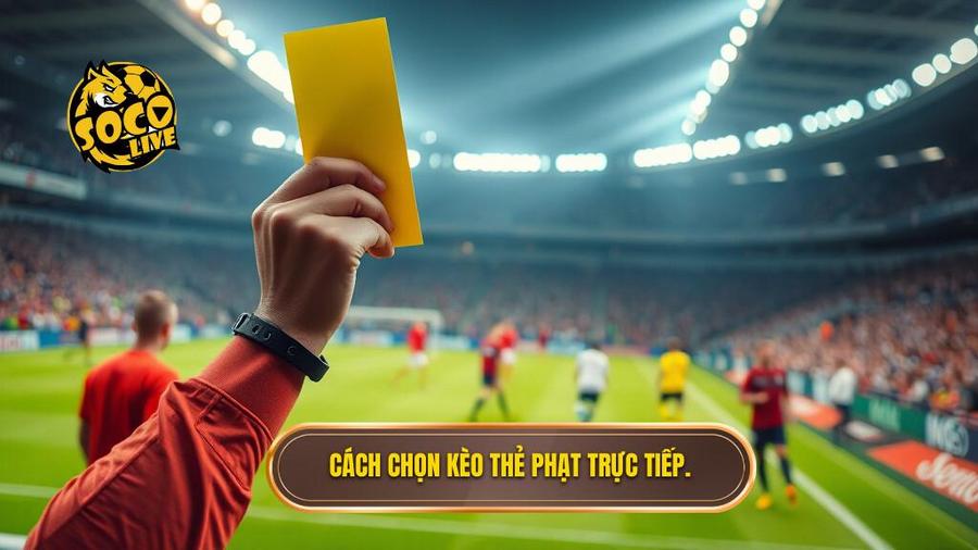 Bí quyết chọn kèo thẻ phạt dựa trên diễn biến trận đấu (Live Betting)