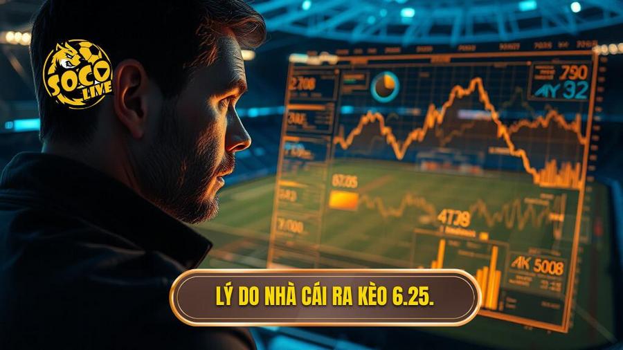 Phân tích đa chiều: Tại sao nhà cái ra kèo 6.25?
