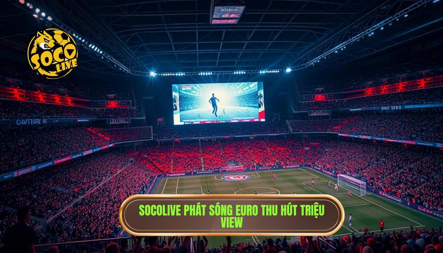 Tại sao Socolive phát sóng Euro mới nhất lại thu hút hàng triệu lượt xem?