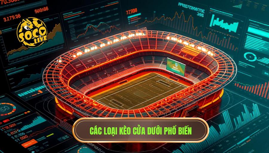 Phân tích các loại kèo cửa dưới phổ biến